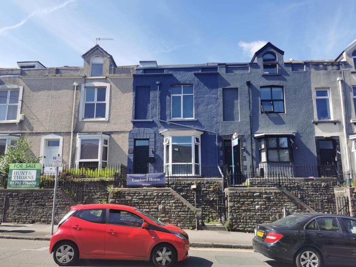 Lombard House - Boutique Hotel By Tifa Stays Swansea Exterior foto